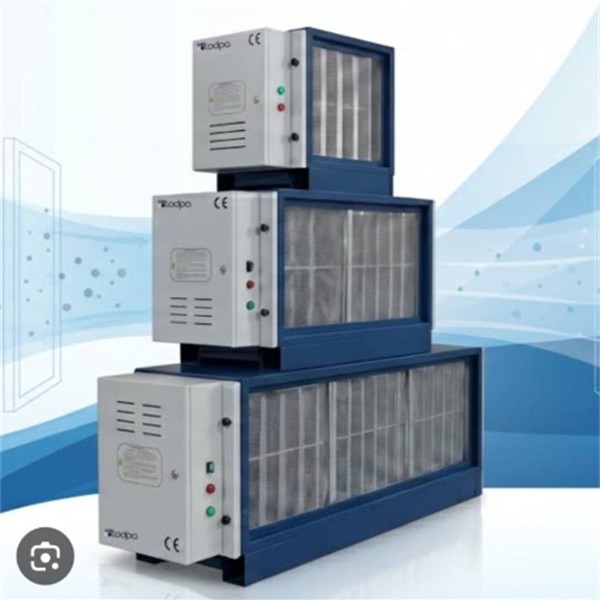 Endüstriyel elektrostatik filtre sistemi